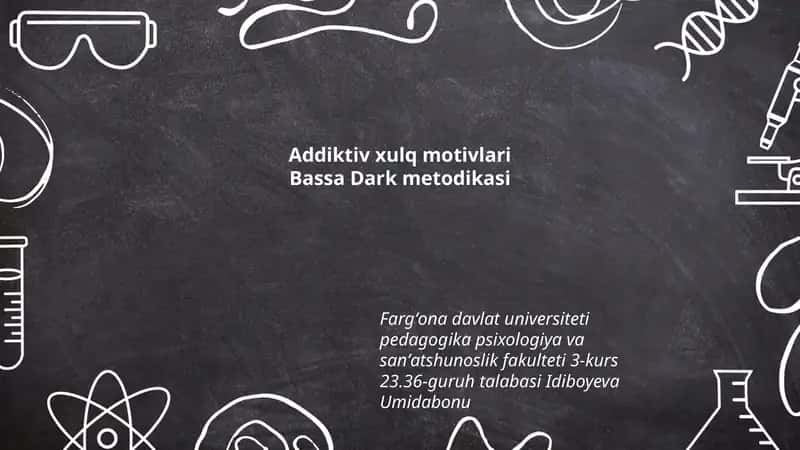 Addiktiv xulq motivlari