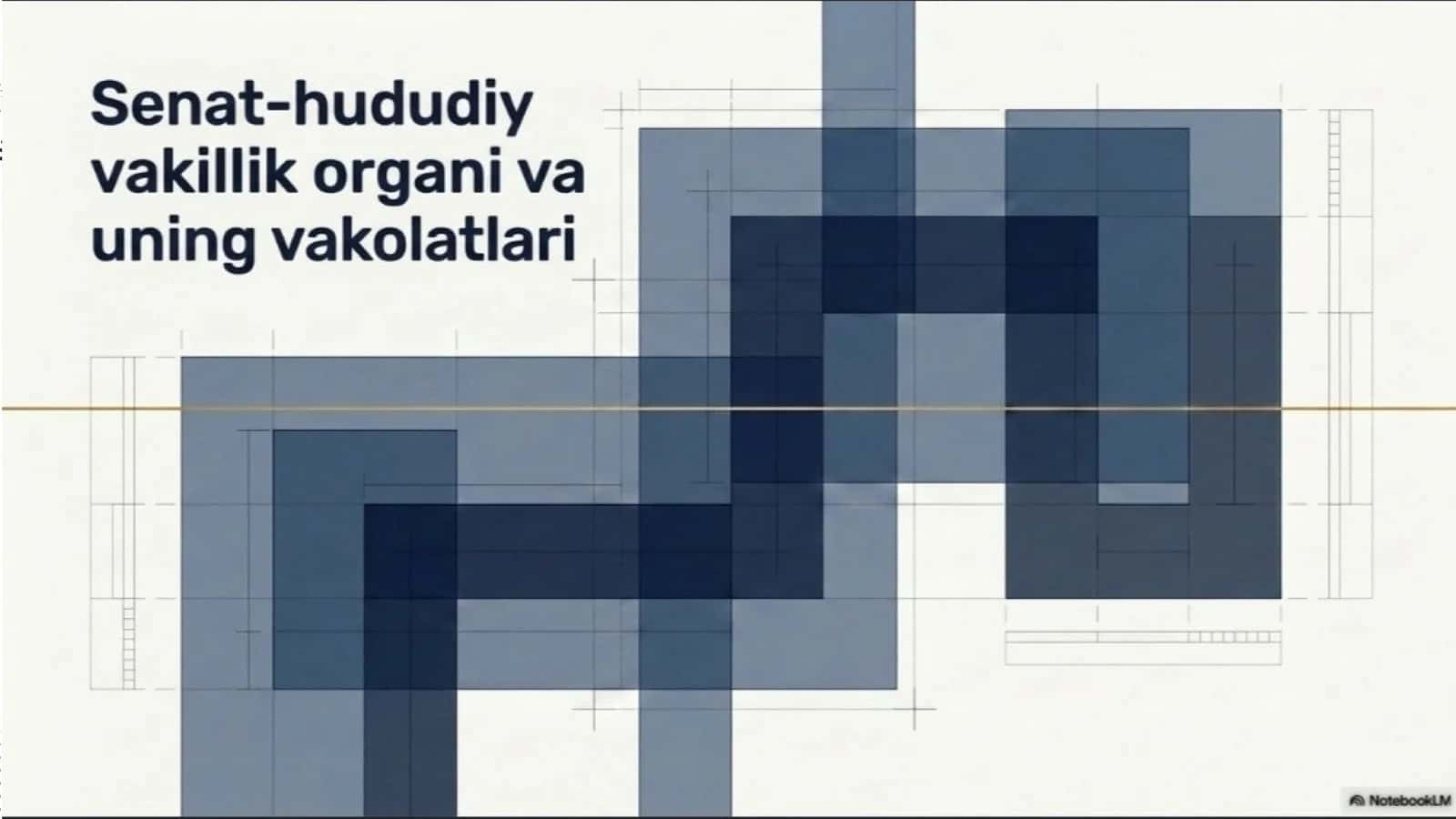 Senat-hududiy vakillik organi va uning vakolatlari