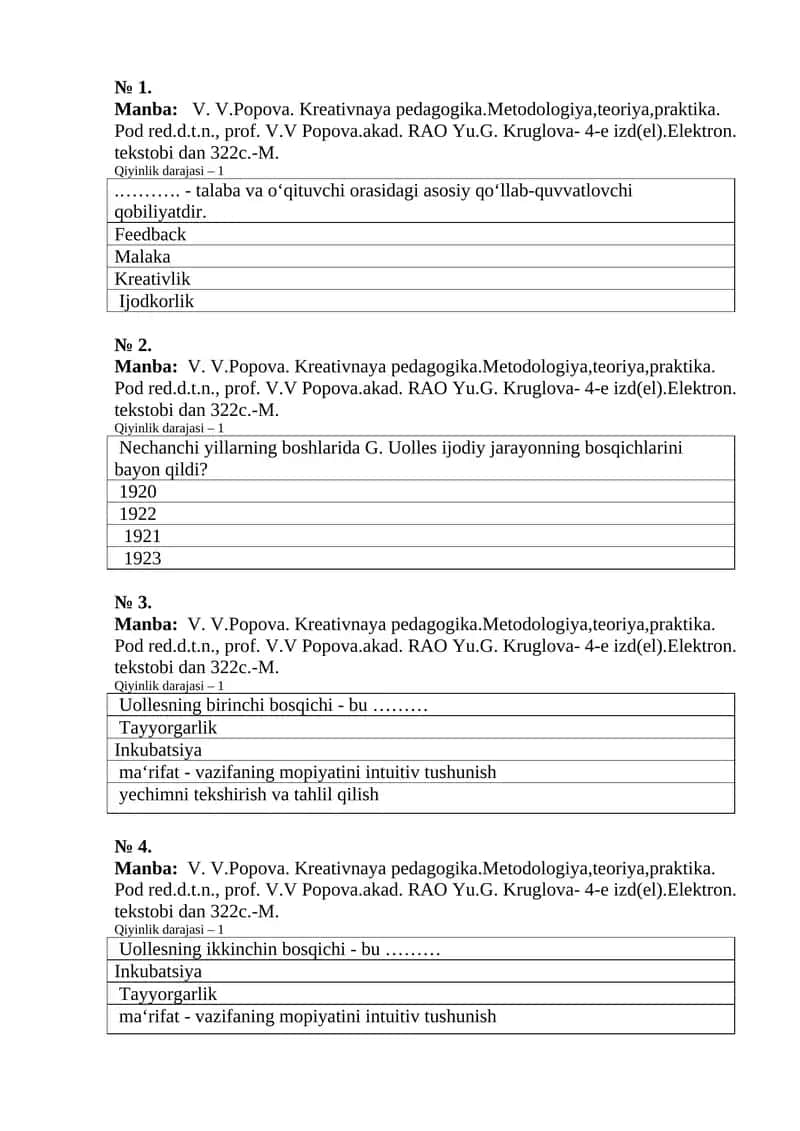 Kreativnaya pedagogika.Metodologiya,teoriya,praktika