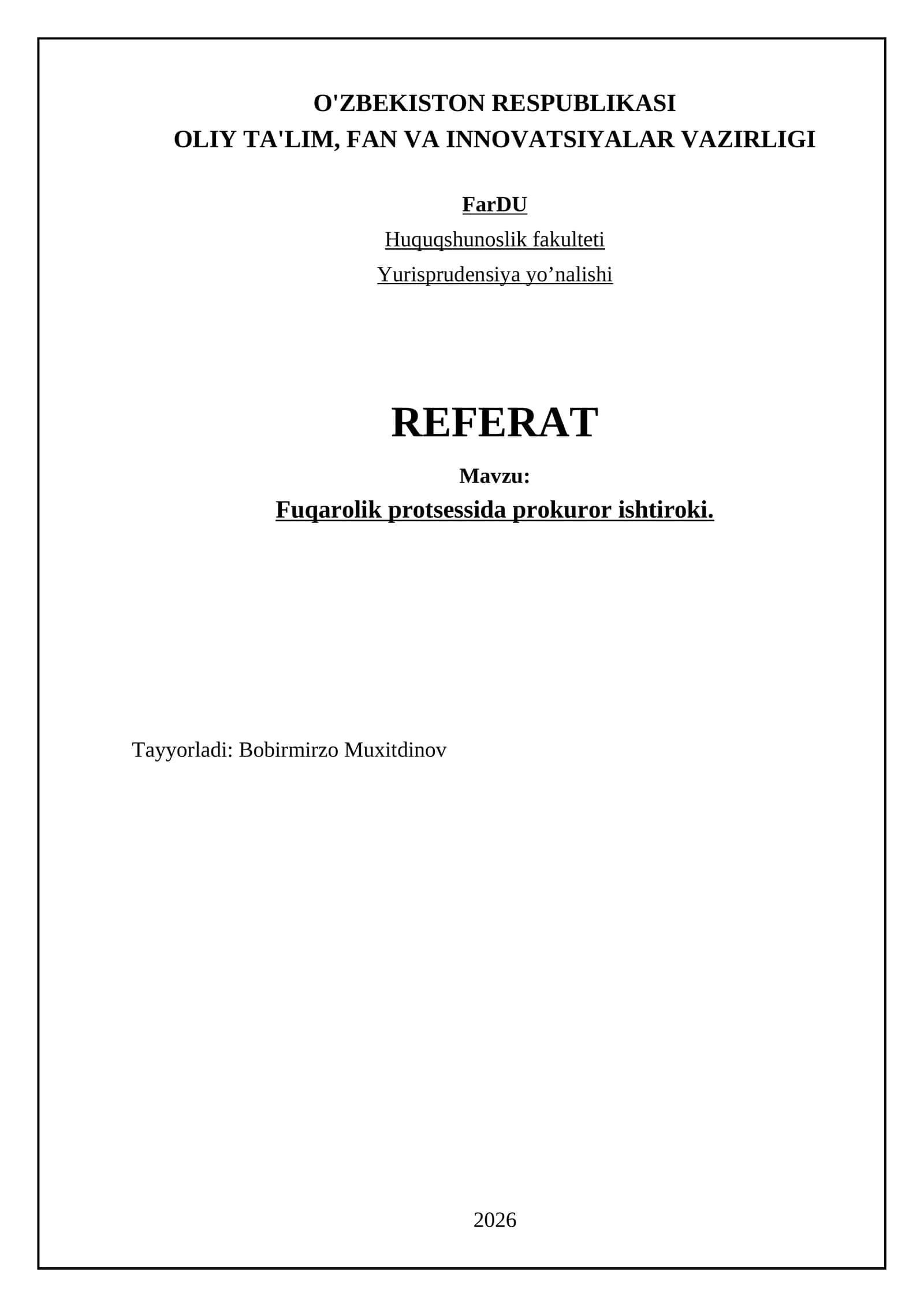 Fuqarolik Prokurori