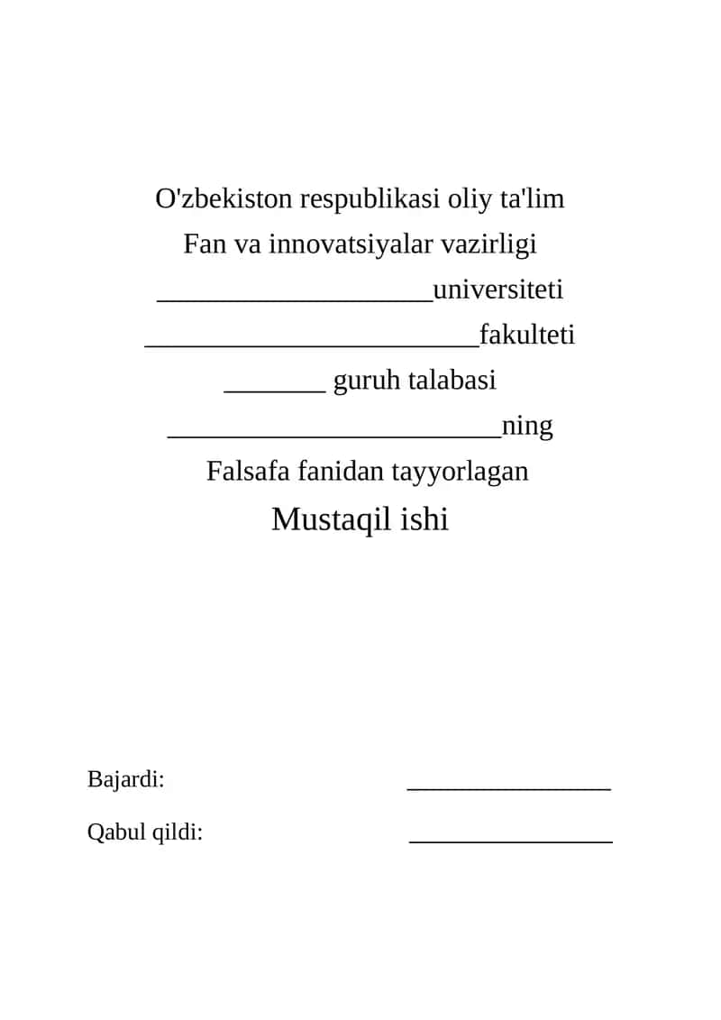Dunyoqarash va uning asosiy shakllari