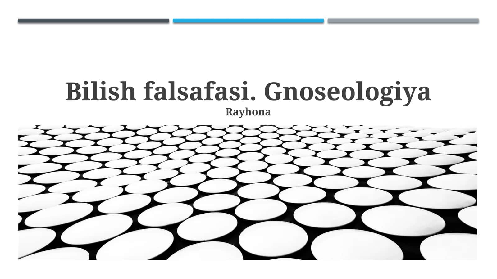 Bilish falsafasi