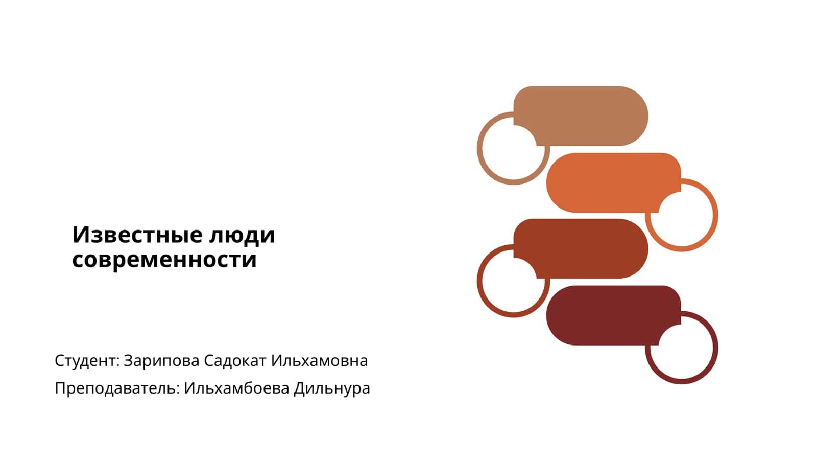 Известные люди современности