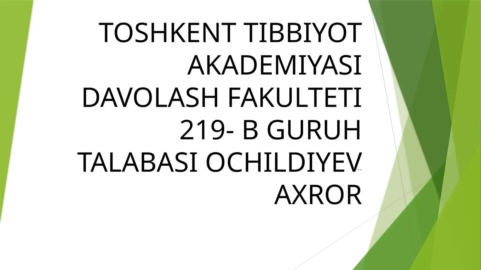 FAVQULOTDA VAZIYAT TUG’ILGANDA VA SODIR BO’LGANDA AHOLINI EVAKUATSIYA QILISH