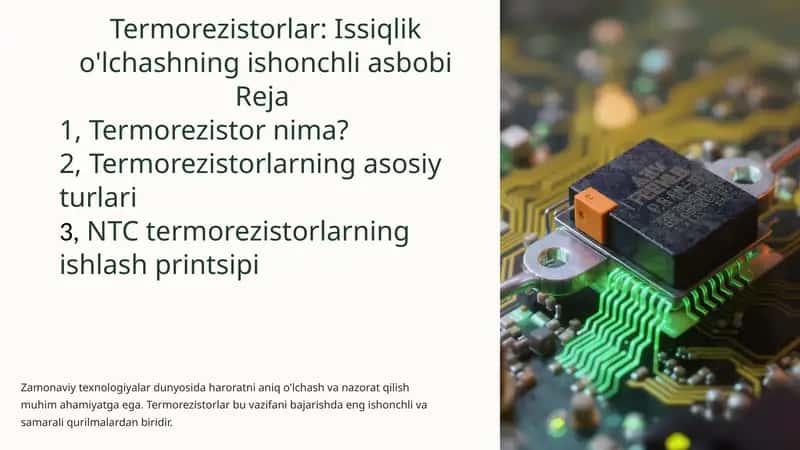 Termorezistorlar