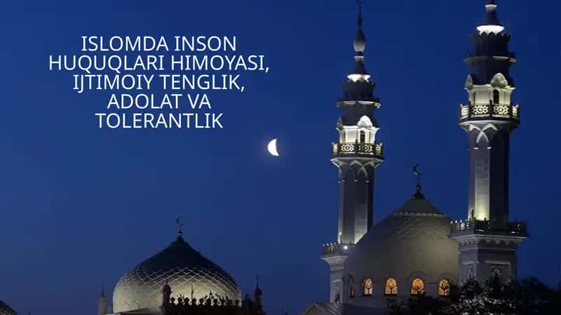Islomda ijtimoiy tenglik