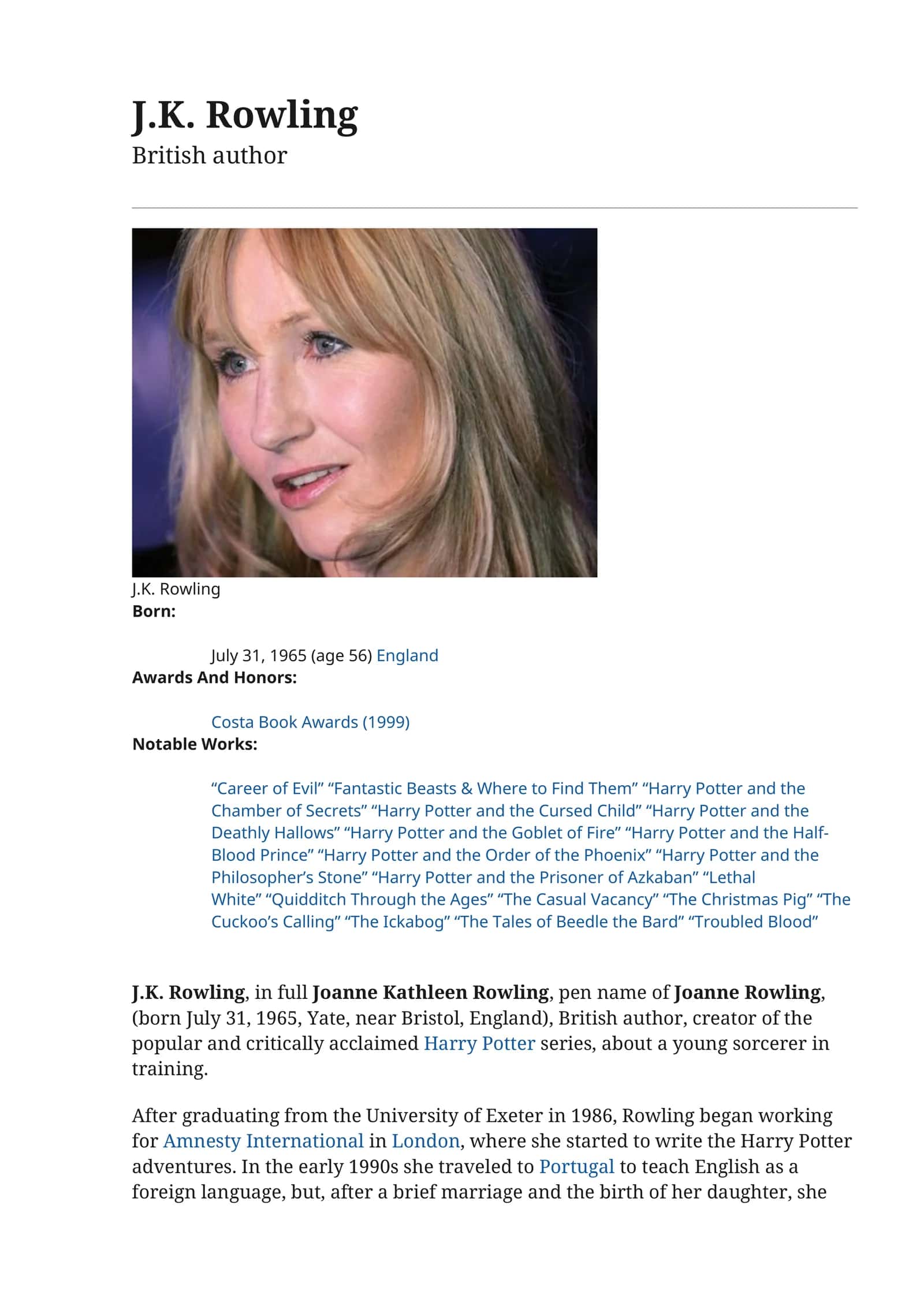 J.K. Rowling