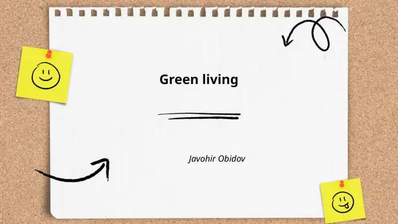 Green Living Plan