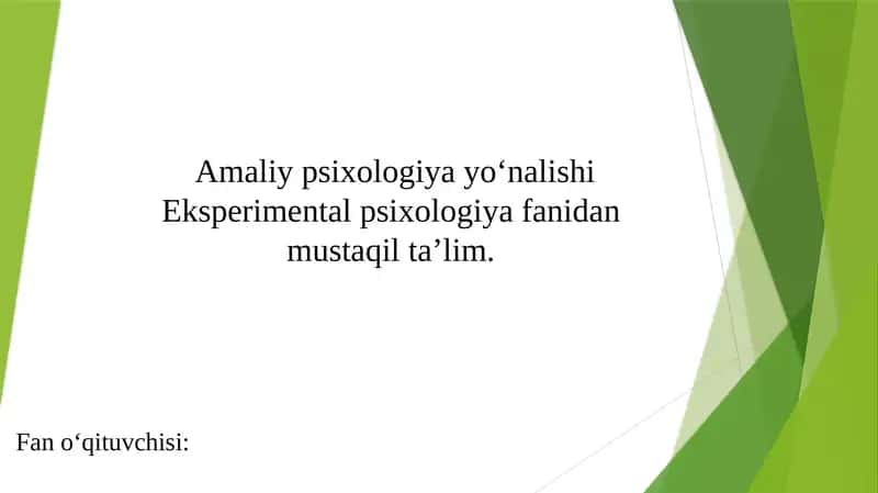 Tafakkur jarayoniga psixologik omillrning ta'siri