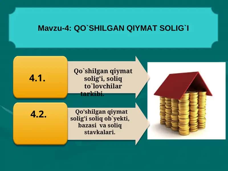 Qo'shilgan qiymat solig'i