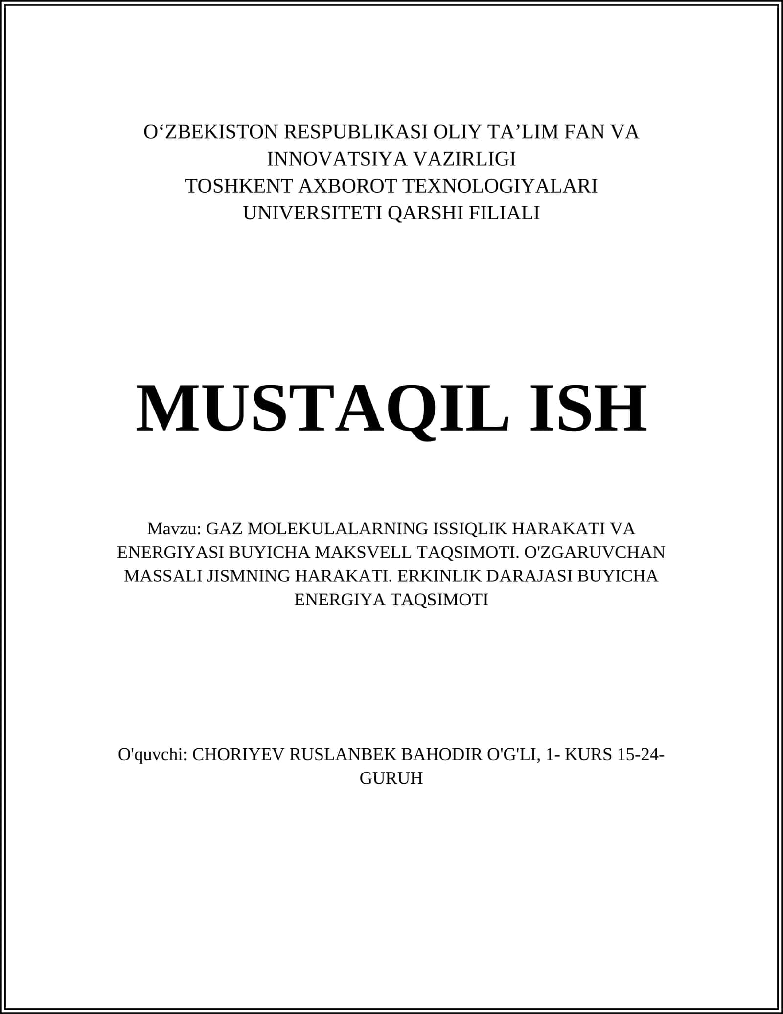 MAKSVELL-TAQSIMOTI