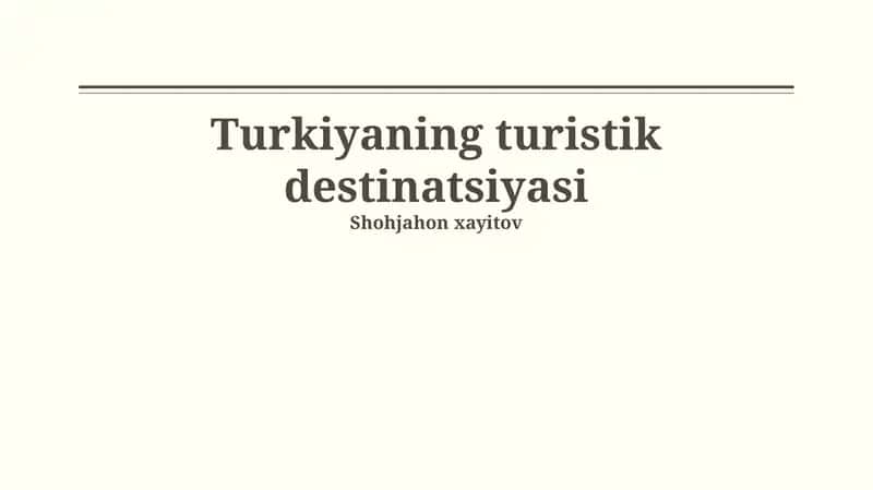 Istanbulning diqqatga sazovor joylari