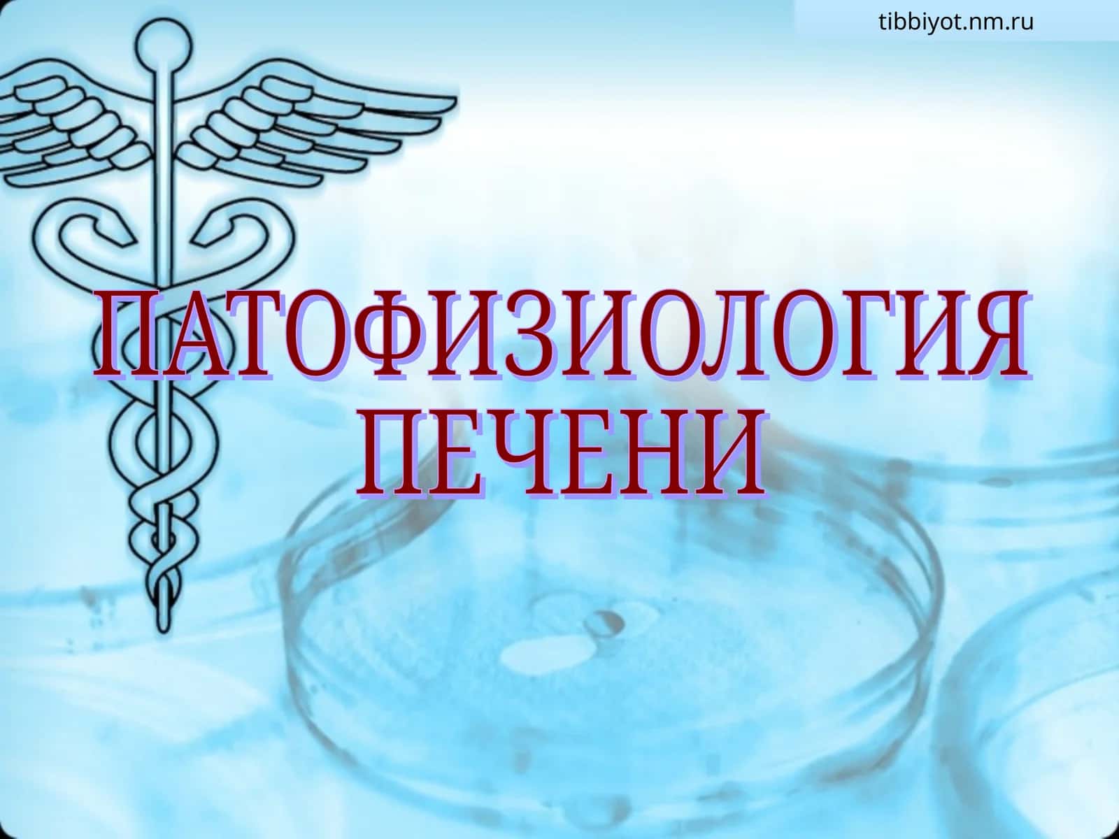 ПАТОФИЗИОЛОГИЯ