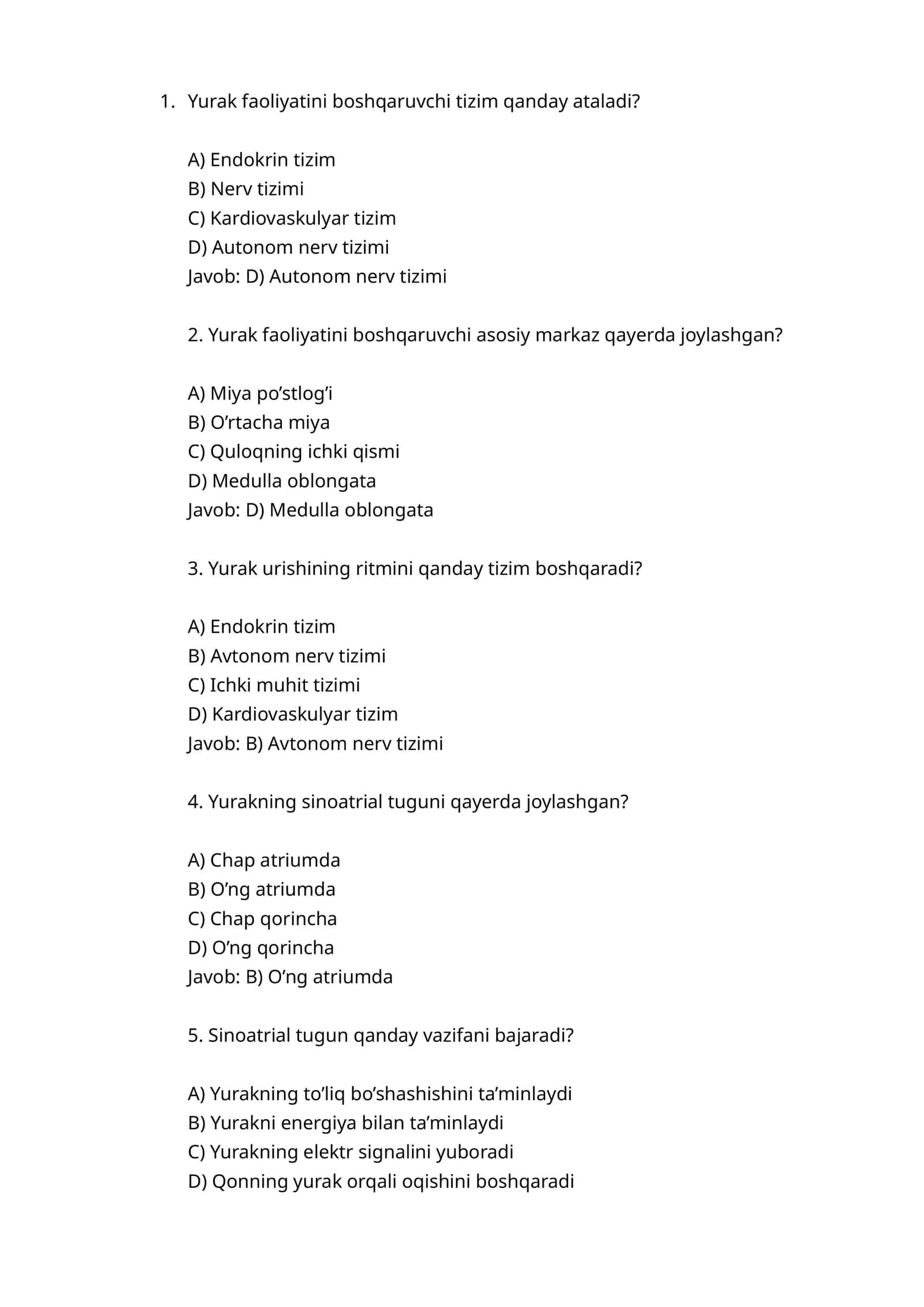 Yurakning sinoatrial tuguni