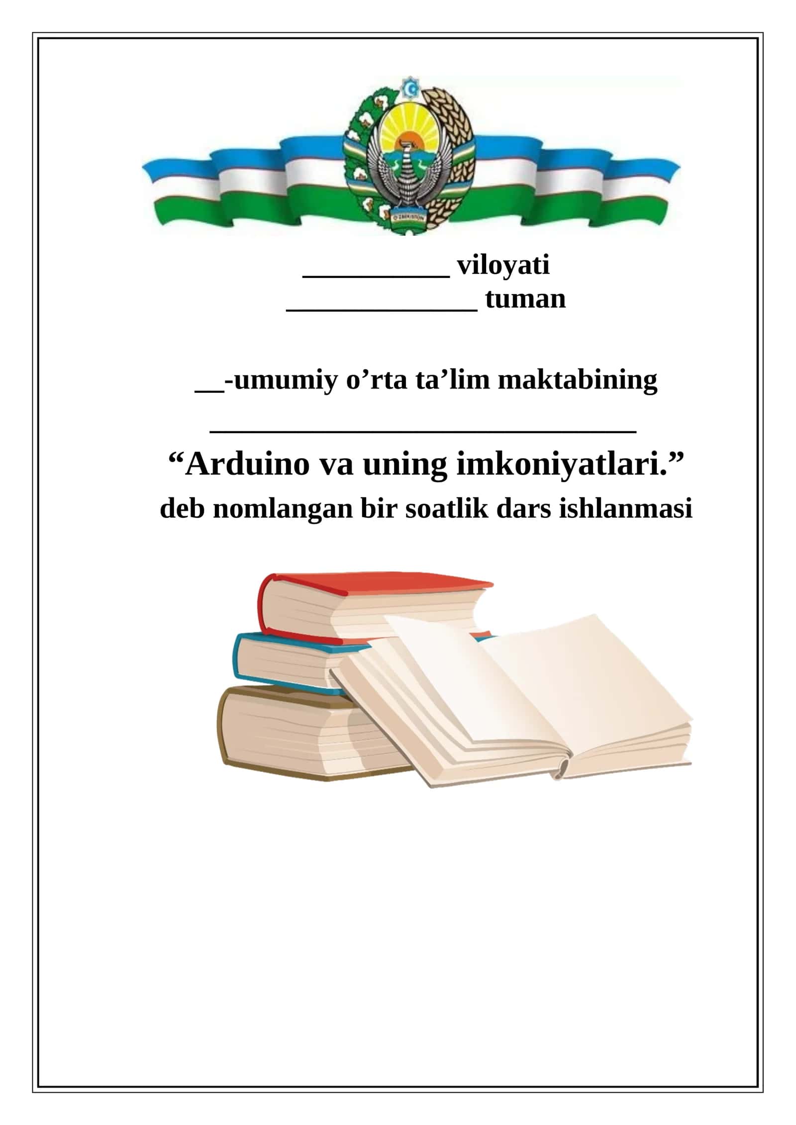 Arduino va uning imkoniyatlari