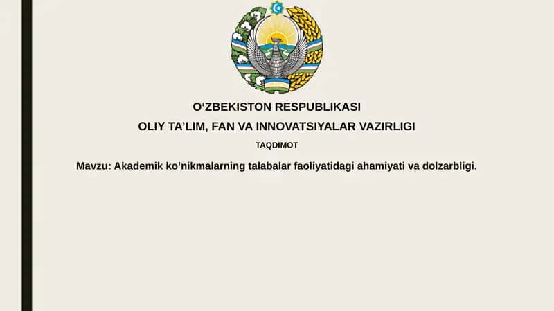 Akademik ko'nikmalar