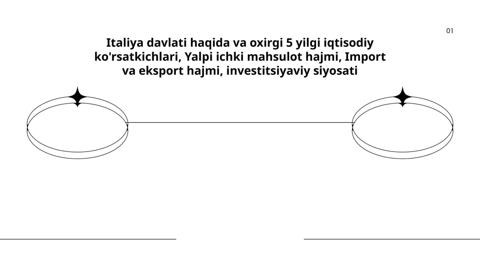 Italiya davlati haqida va oxirgi 5 yilgi iqtisodiy ko'rsatkichlari