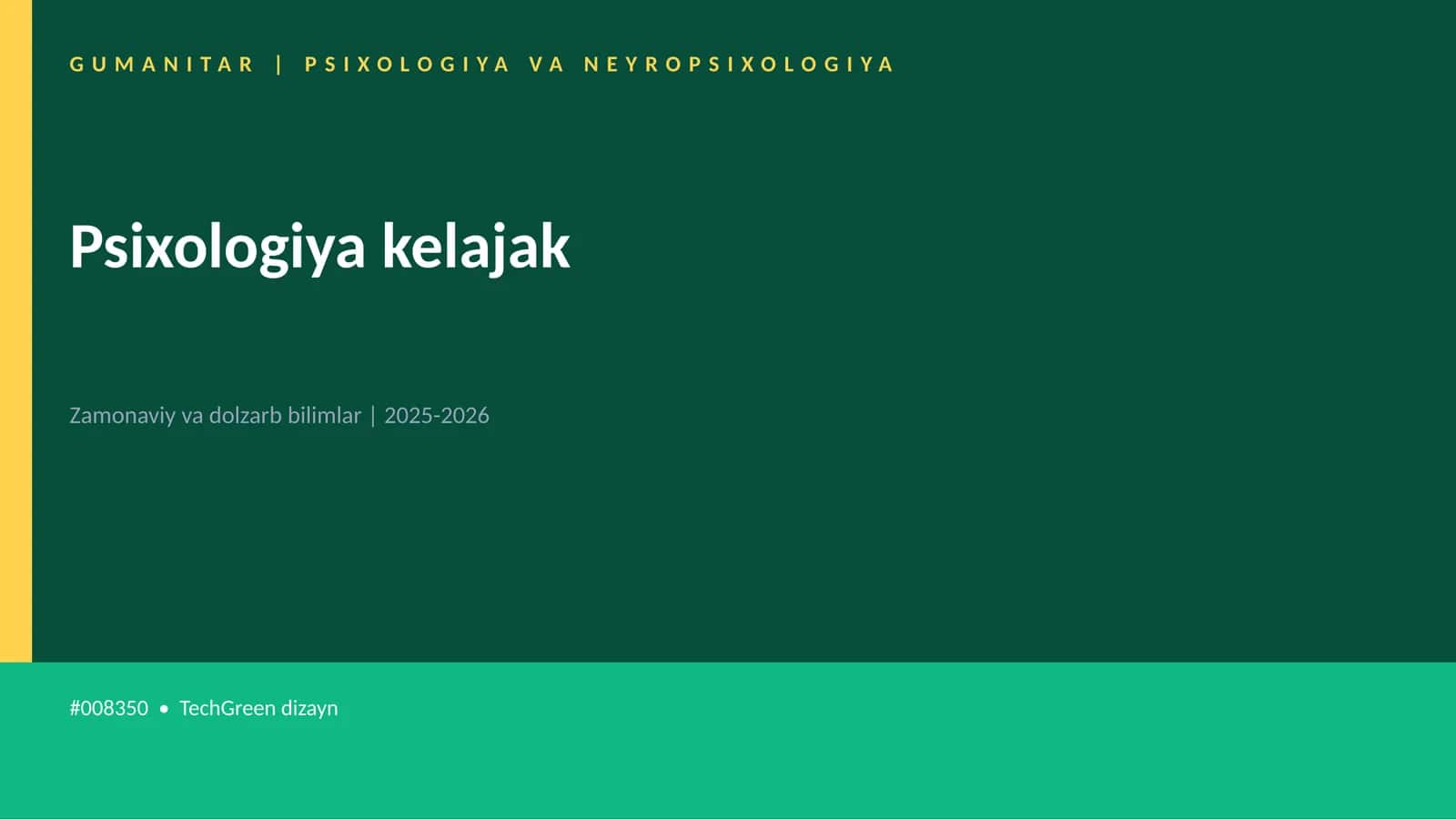 Psixologiya kelajak