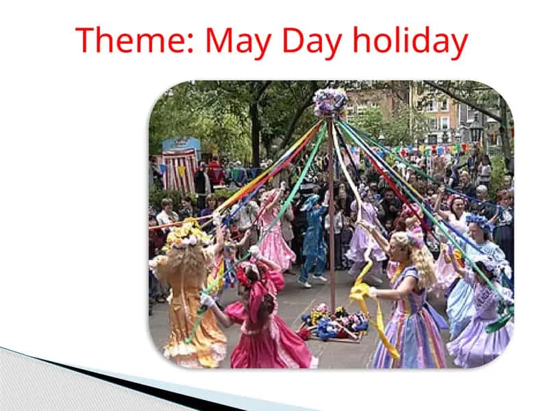 May Day holiday lesson plan