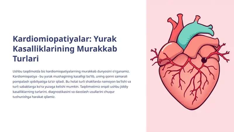 Kardiomiopatiyalar: Yurak Kasalliklarining Murakkab Turlari