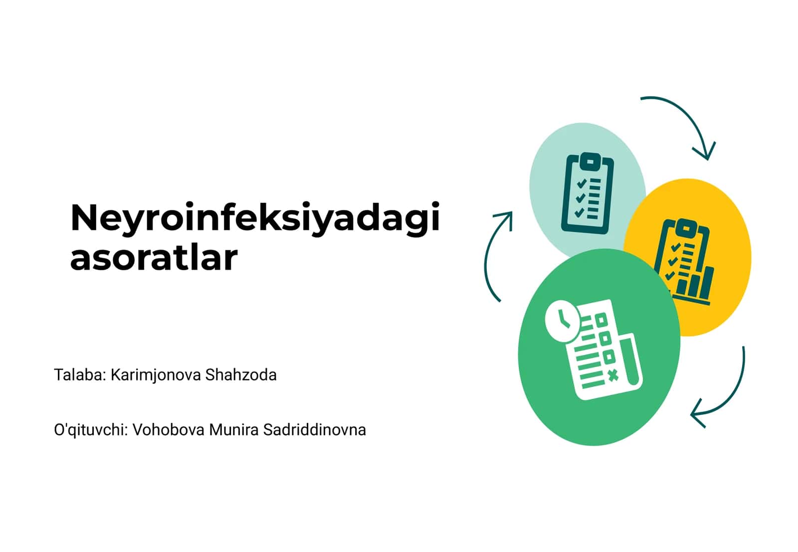 Neyroinfeksiyadagi asoratlar