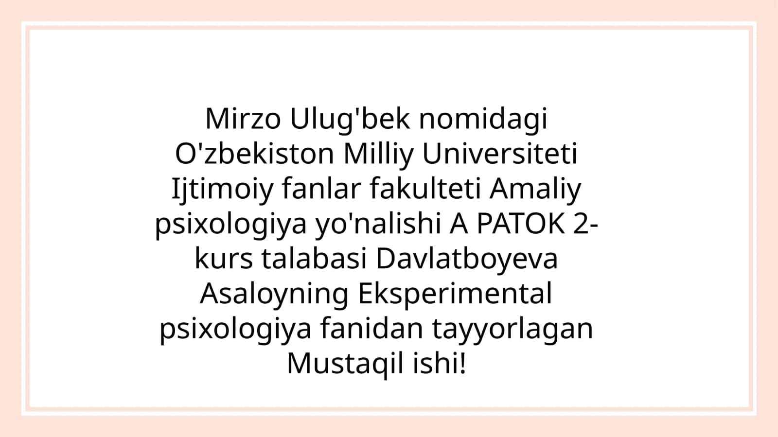 Ontaginezda diqqat rivojlanishining psixologik o'ziga hosliklari