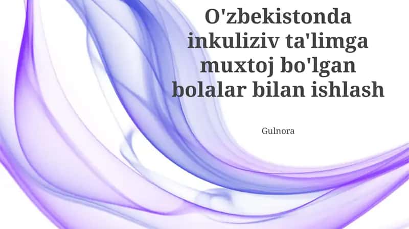 Samarali Inklyuziv Ta'lim Strategiyalari