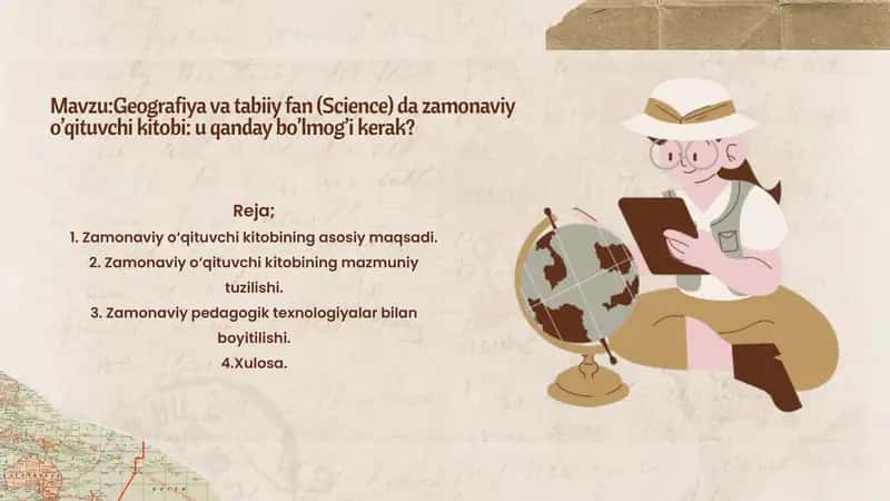 Zamonaviy o‘qituvchi kitobi: Geografiya va tabiiy fan