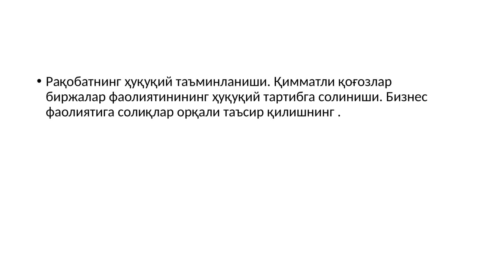 Бизнессубъектларининг солиқ мажбуриятлари