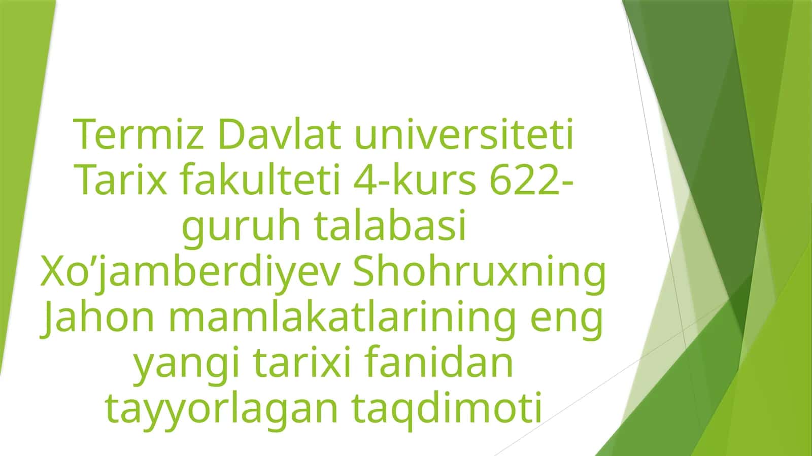 2010- 2020 yillarda Turkiya