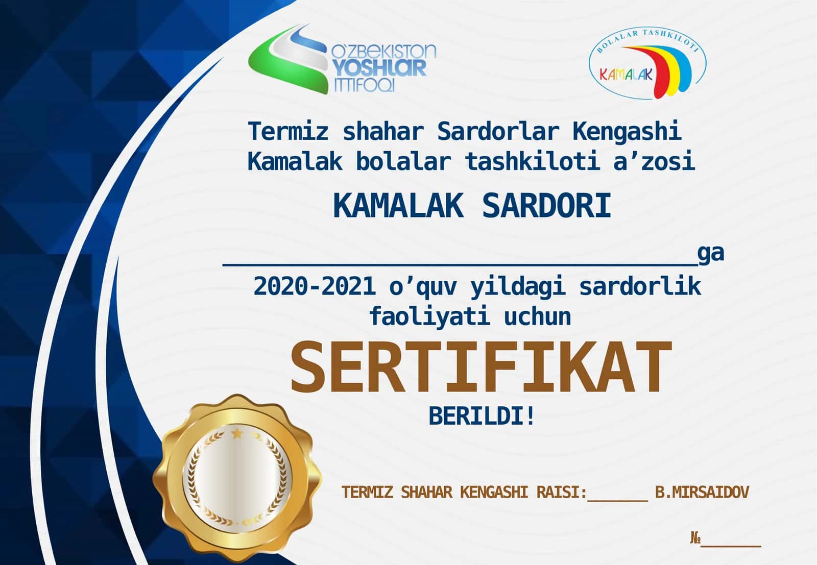 KAMALAK SARDORI