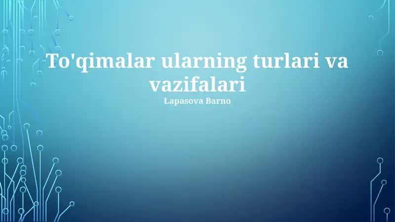 Muskul to'qimalari