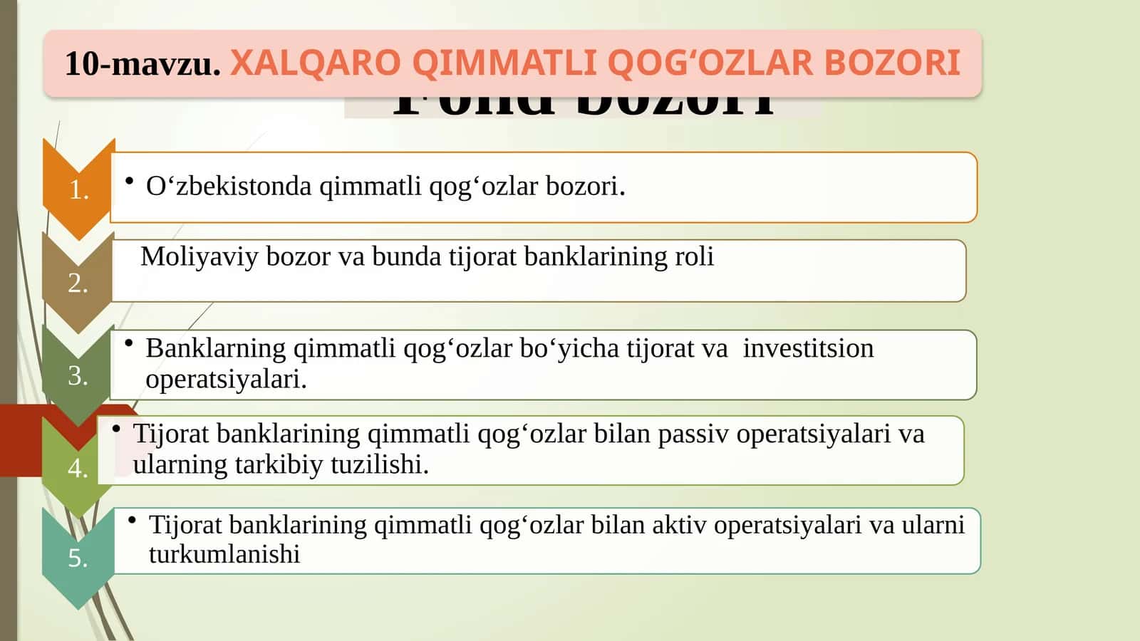 Fond bozori