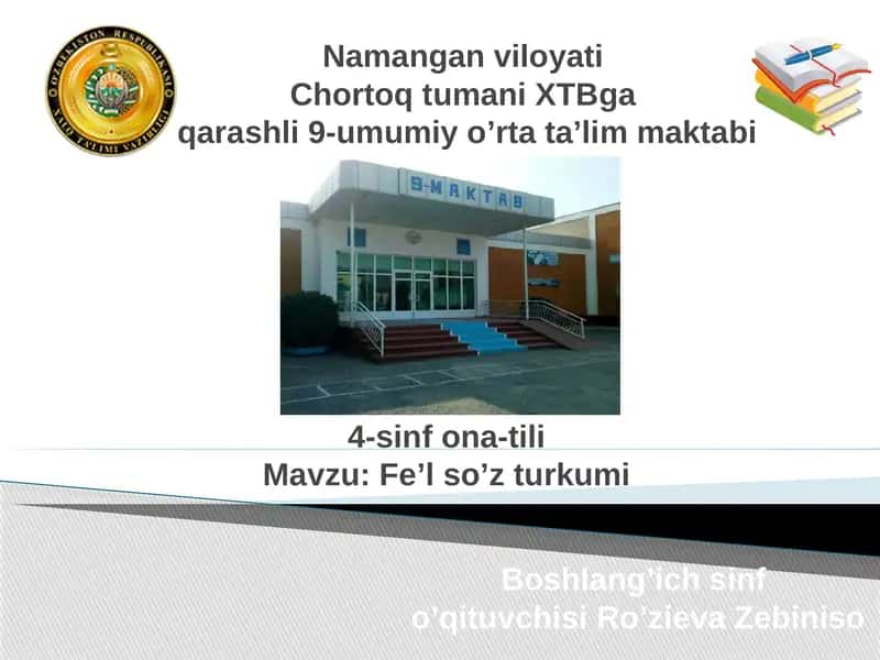 Fe'l so'z turkumi