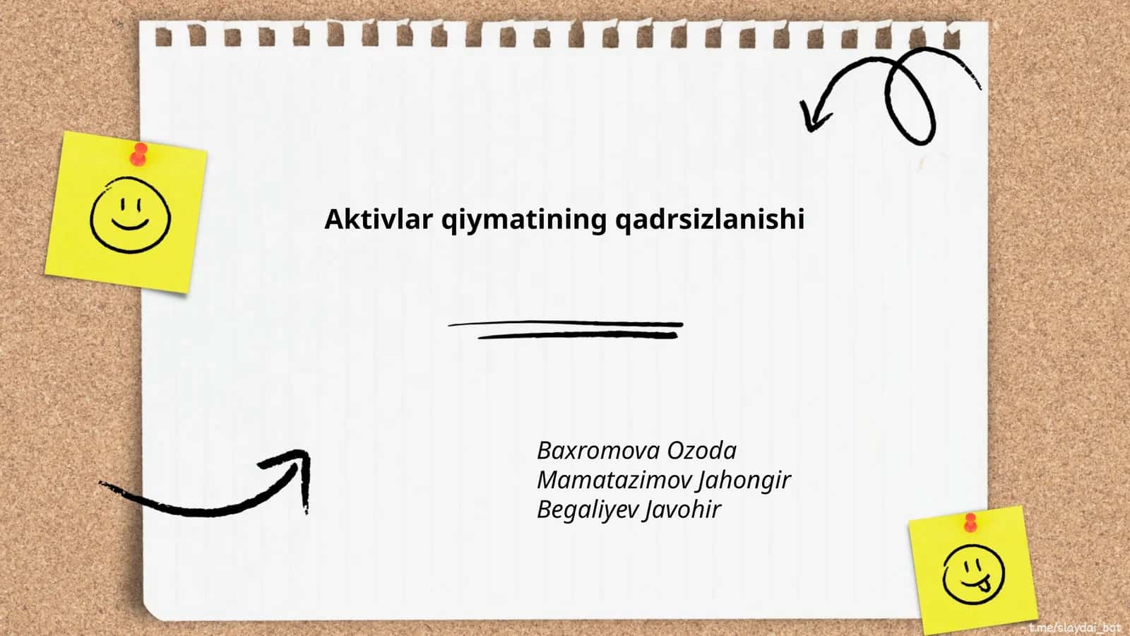 Aktivlar qadrsizlanishining sabablari