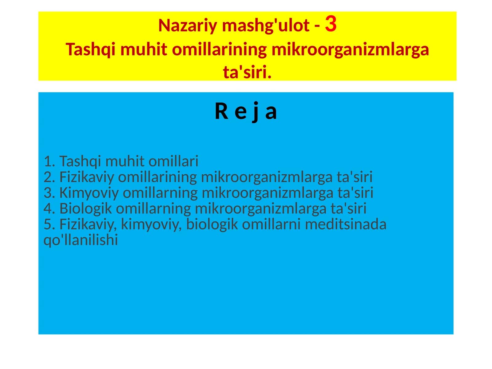 Nazariymashg'ulot-3