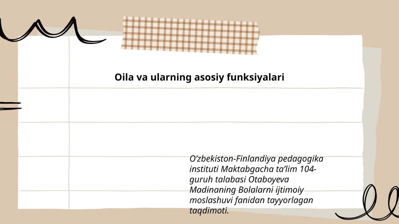 Bolalarni ijtimoiy moslashuvi