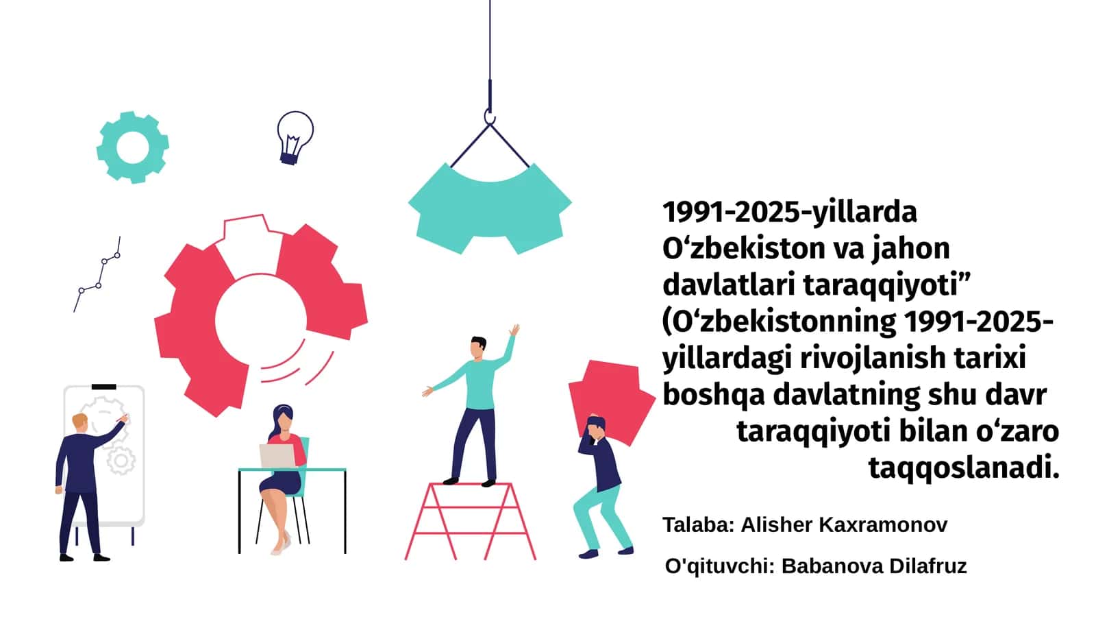 O'zbekiston va Jahon Davlatlari Taraqqiyoti