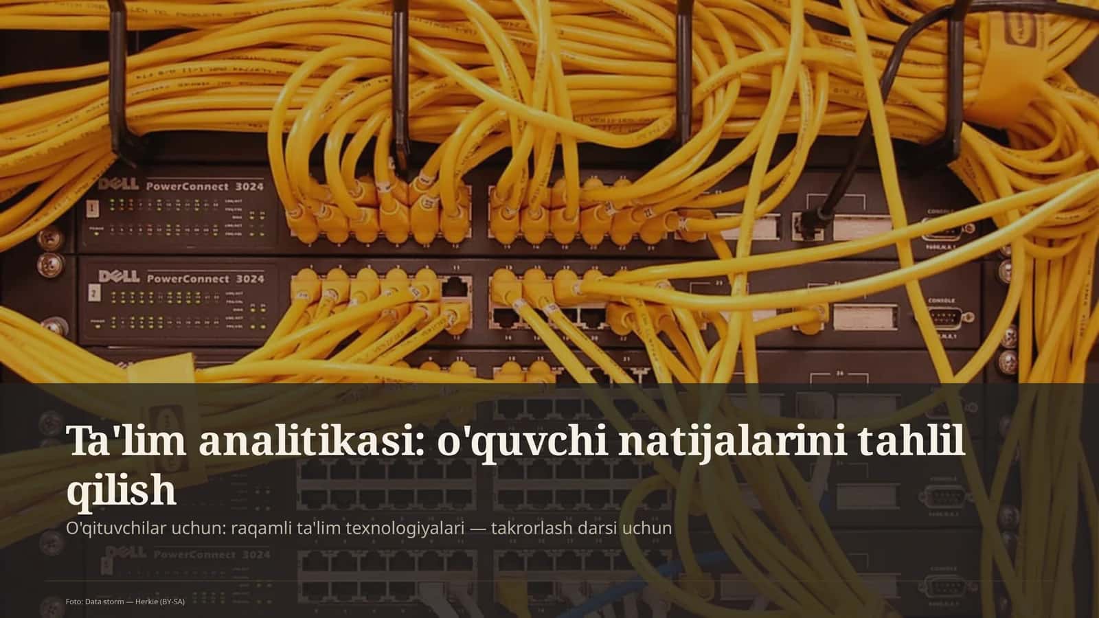 Ta'lim analitikasi: o'quvchi natijalarini tahlil qilish