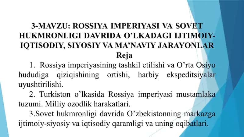 ROSSIYAIMPERIYASIVASOVETHUKMRONLIGIDAVRIDAO’LKADAGIIJTIMOIY-IQTISODIY