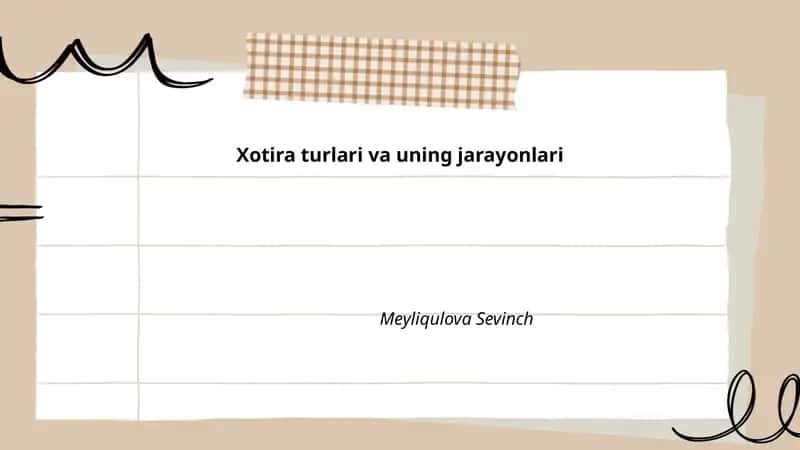 Sensor xotira