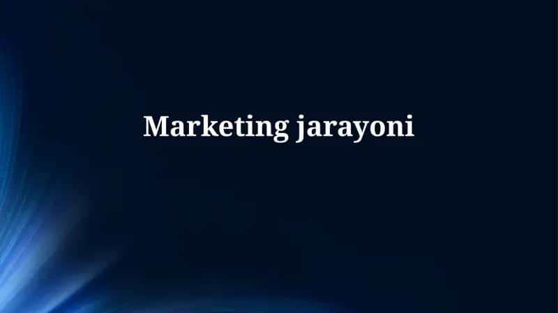 Marketingjarayoni