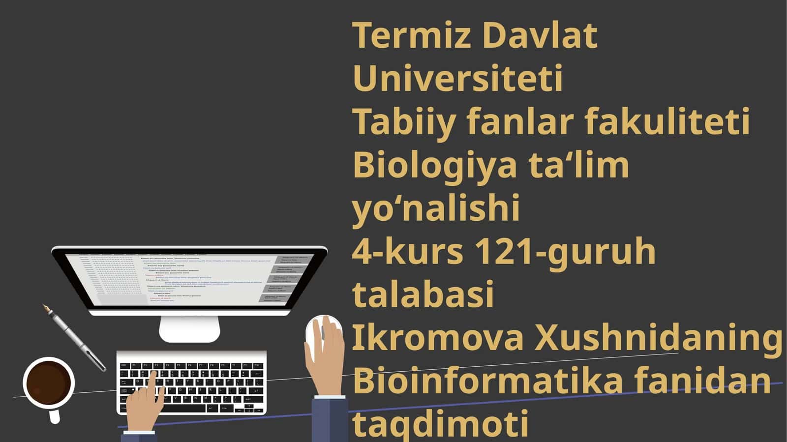 Biologik makromolekulalarni vizualizatsiya qilish dasturlari (PyMol va Raswin)