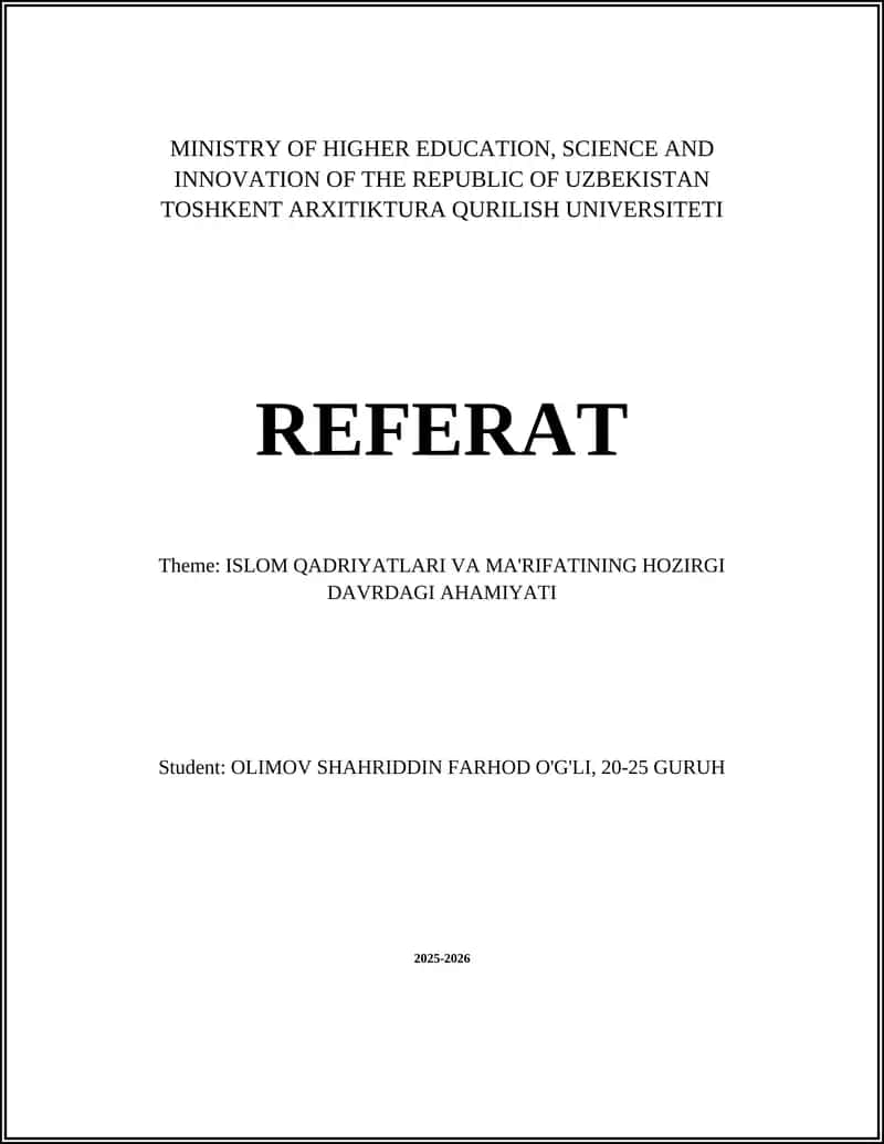 REFERAT
