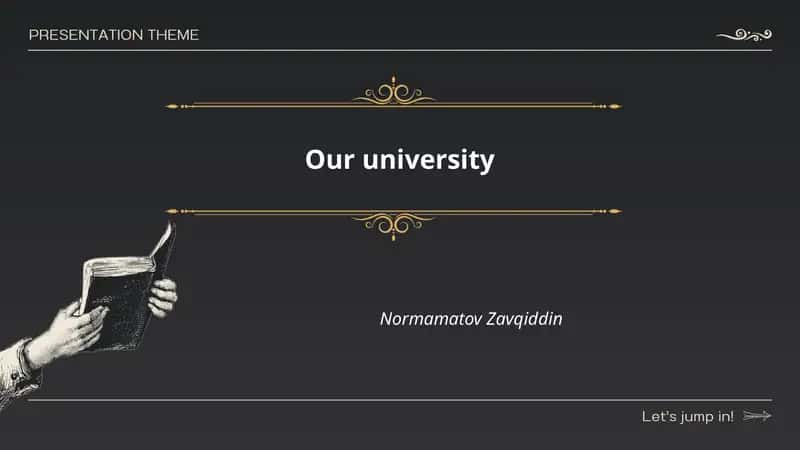 Our university