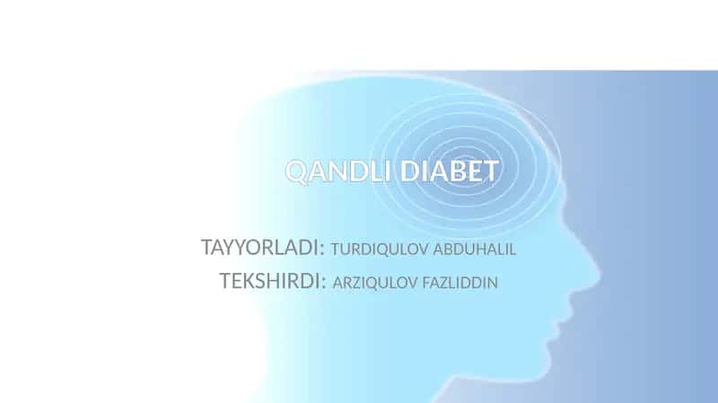 QANDLI DIABET