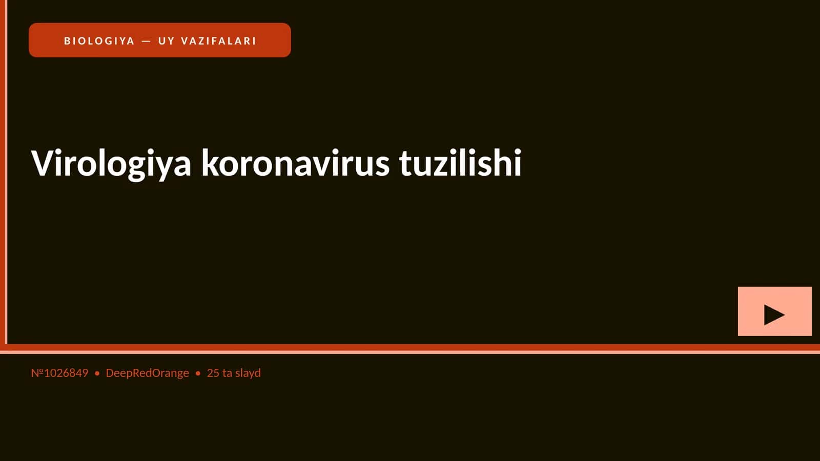 Virologiya koronavirus tuzilishi