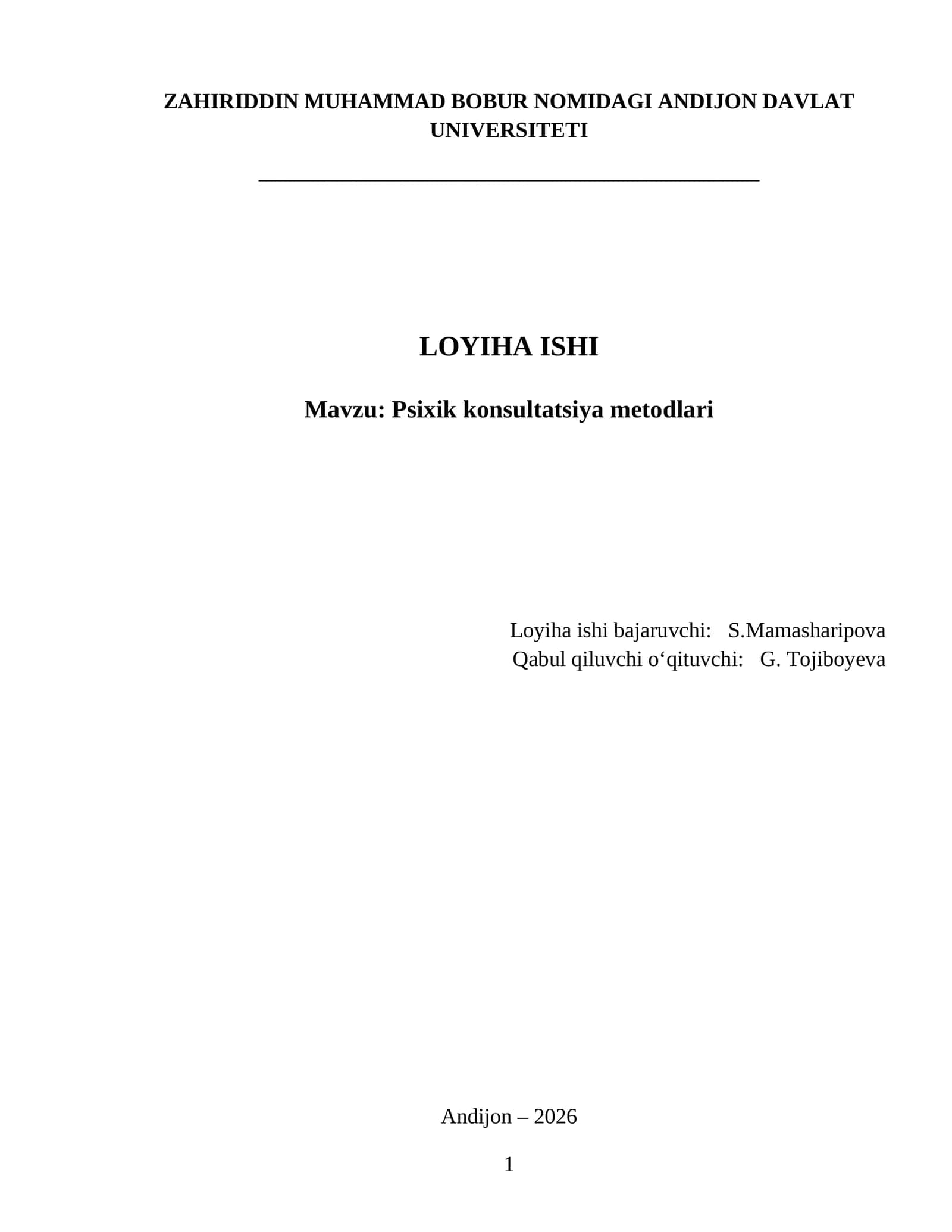 Psixik konsultatsiya metodlari
