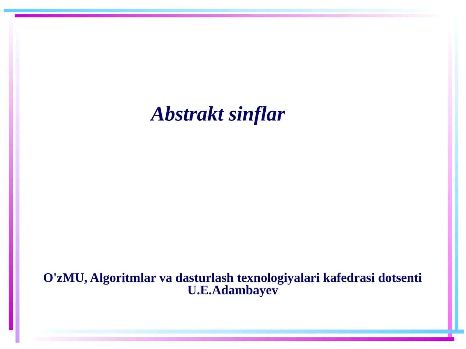 Abstraktsinflar