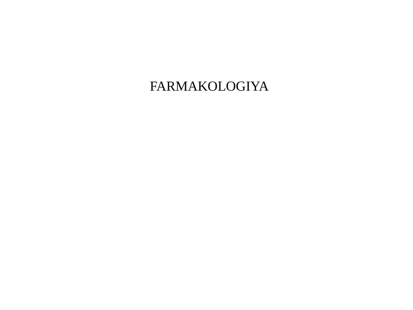 Sodda jonivorlarga qarshi vositalar.Sulfanilamidlarprepartlari